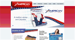 Desktop Screenshot of americanshoes.com.br